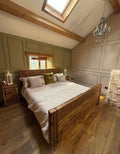Lit en bois massif