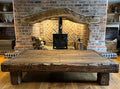 Table basse en bois massif